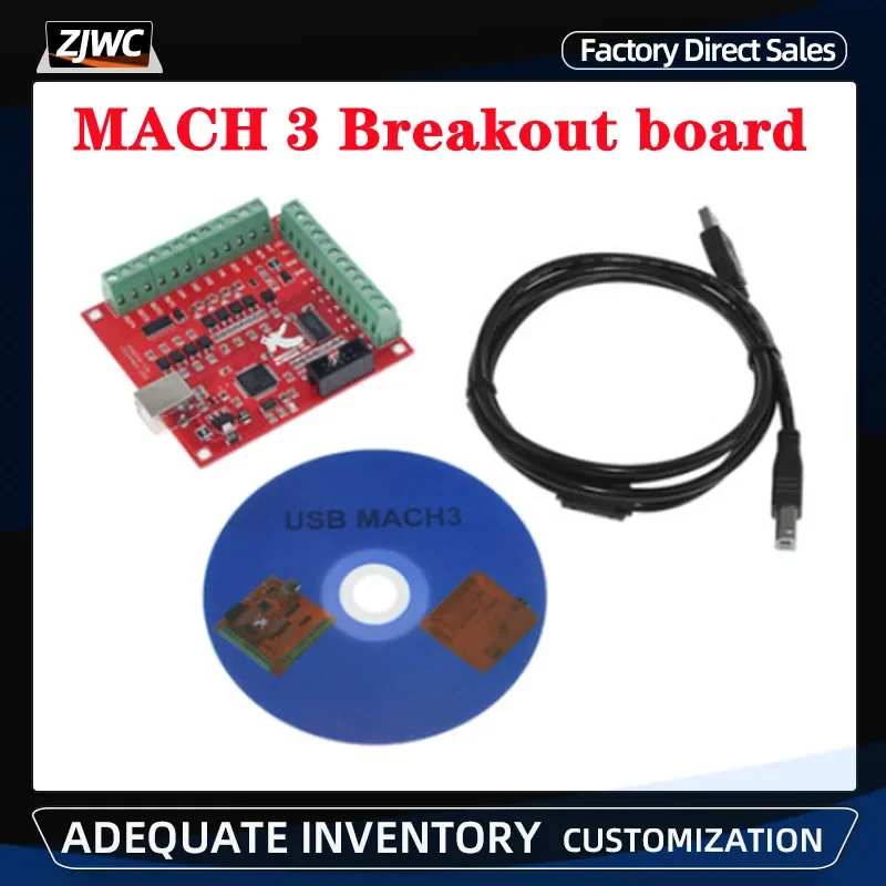 Mach3 Usb Cnc Controller 4 Axis 100Khz - 3 pçs/set 1pc 4 eixos mach3